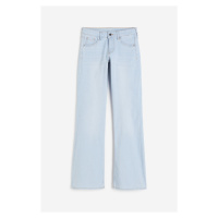 H & M - Bootcut Low Jeans - modrá