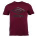 Umbro LARGE COTTON LOGO TEE Pánské triko, vínová, velikost