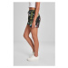 Ladies AOP Viscose Resort Shorts - black flower