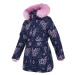 Lewro ZABEL Dívčí zimní kabát, tmavě modrá, velikost