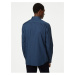 Tmavě modrá pánská vzorovaná košile Marks & Spencer