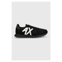Sneakers boty Armani Exchange černá barva, XUX169.XV660.N814