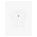 Calvin Klein Calvin Klein Jeans dámské bílé tričko URBAN LOGO TEE