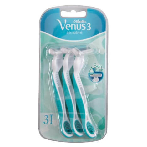 Gillette Jednorázová holítka Venus 3 Sensitive 3 ks