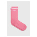 Ponožky Guess dámské, růžová barva
