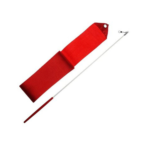 EFFEA Gymnastická stuha + tyčka - červená