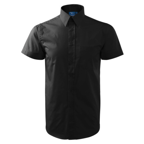 Malfini Shirt short sleeve Pánská košile 207 černá