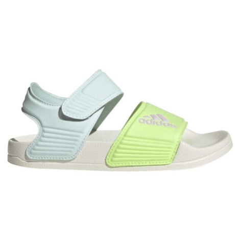 adidas ADILETTE SANDAL K Dětské sandály, světle modrá, velikost
