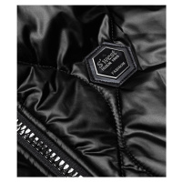 Černá dámská vesta s kapucí model 18019208 - S'WEST