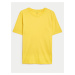 Žluté dámské basic tričko Marks & Spencer