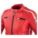 W-TEC Umana Dámská kožená bunda červená