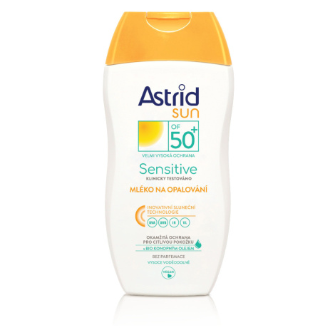 Astrid SUN SENSITIVE Mléko na opalování OF 50+ 150 ml