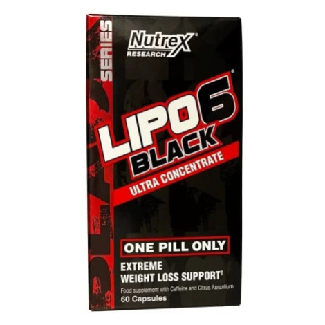 Lipo 6 Black Ultra Concentrate 60 kaps - Nutrex