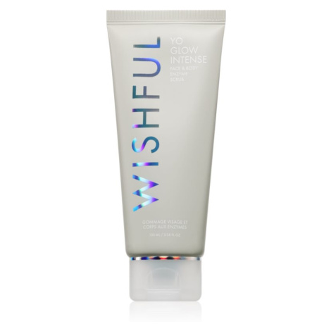 Wishful Yo Glow Intense Face & Body Enzyme Scrub peeling na obličej i tělo 100 ml