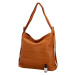 Stylový dámský koženkový kabelko-batoh Korelia, hnědý