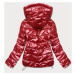 Červená dámská bunda se zlatými model 17099607 - Miss TiTi