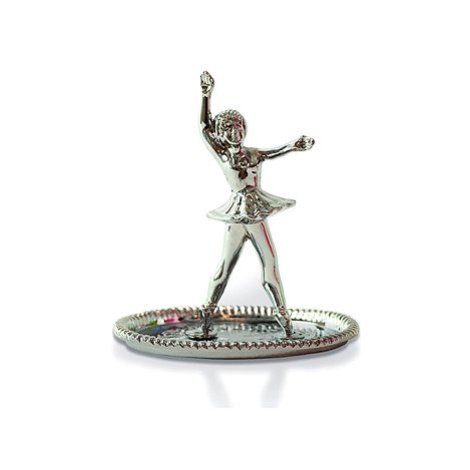 Invotis Miska na prstýnky Ballerina, kov, v.9 cm