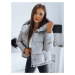 Nastavitelná zimní bunda s kapucí INKA PREMIUM -SILVER