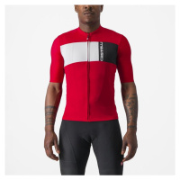 CASTELLI Cyklistický dres s krátkým rukávem - PROLOGO 7 - červená