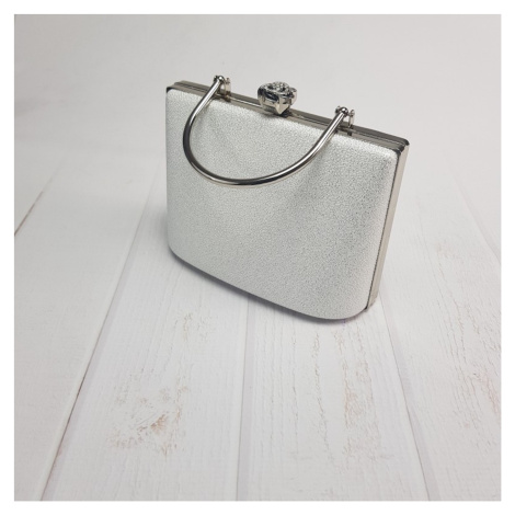 Stříbrná třpytivá kabelka