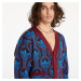 Svetr adidas Knit Cardigan Shadow Red/ Blue