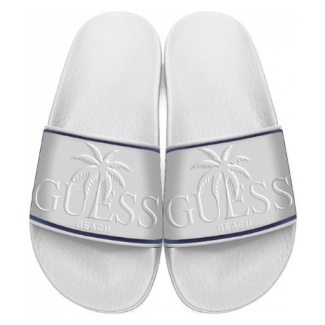 Guess GUESS dámské bílé pantofle SLIPPERS | Modio.cz