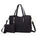 Černý dámský kabelkový set 2v1 Triel Lulu Bags