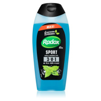 Radox Sport Mint & Sea Salt energizující sprchový gel pro muže 400 ml