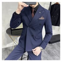 Trojdílný oblek 3v1 sako, vesta a kalhoty JF452
