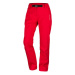 Dámské prodloužené softhellové kalhoty LYRIC - red