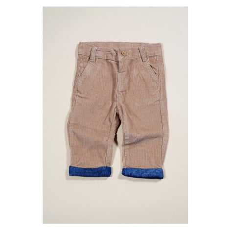 dětské kalhoty, Sobe, 15KENPAN273, hnědá