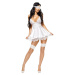 BEAUTY NIGHT FASHION Dámská erotická košilka Eve chemise white