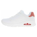 Skechers Uno - Pop Back white-hot coral