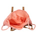 Trendy pletená letní dámská taška Summer City, lososová