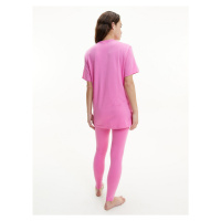 Dámský vrchní pyžamový díl QS6756E - TO3 - Hollywood - Calvin Klein