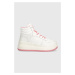 Sneakers boty Tommy Jeans TJW RETRO BASKET MC LACE UP bílá barva, EN0EN02422