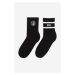 H & M - Ponožky 2 páry - černá