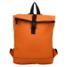 Trendy dámský pogumovaný batoh Andree,   oranžová