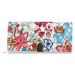 Trendy dámská kožená peněženka Gregorio Renneva, bílá/květinová