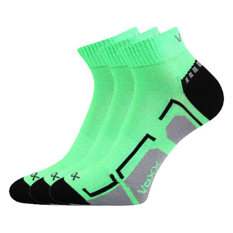 VOXX® ponožky Flashik neon zelená 3 pár 112849
