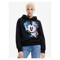 Černá dámská mikina Desigual Mickey