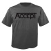 Tričko metal pánské Accept - Logo GREY - NUCLEAR BLAST - 2674_TS