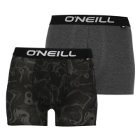 O'Neill PAINT&PLAIN 2-PACK Pánské boxerky, černá, velikost