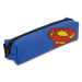Modrý školní penál pro kluky s motivem ikonického komiksového hrdiny Superman Baagl