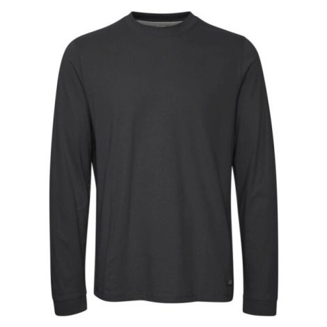 BLEND REGULAR FIT Pánské tričko s dlouhým rukávem, tmavě šedá, velikost