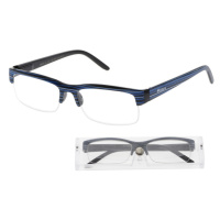 KEEN Čtecí brýle + 1.50 modro-černé s pouzdrem flex, Počet dioptrií: +1,50