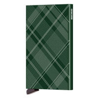 Secrid Cardprotector Laser Tartan Green