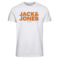 Jack&Jones Pánské triko JCOSPACE Standard Fit 12243940 white