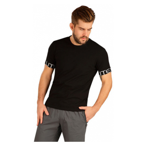 Pánské triko s krátkým rukávem Litex 5B295 | černá