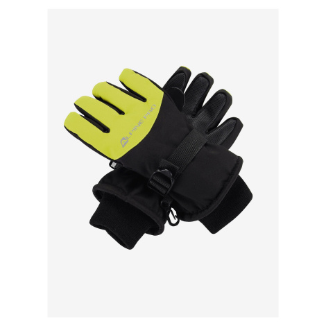Zeleno-černé dětské rukavice s membránou PTX ALPINE PRO Lordo